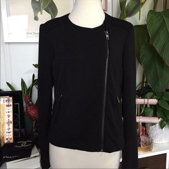 Catherine Malandrino Runway Style Moto Jacket - Picture 3 of 12